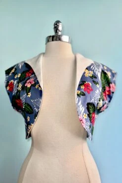 Lorna Tropical Oasis Bolero Top By Collectif