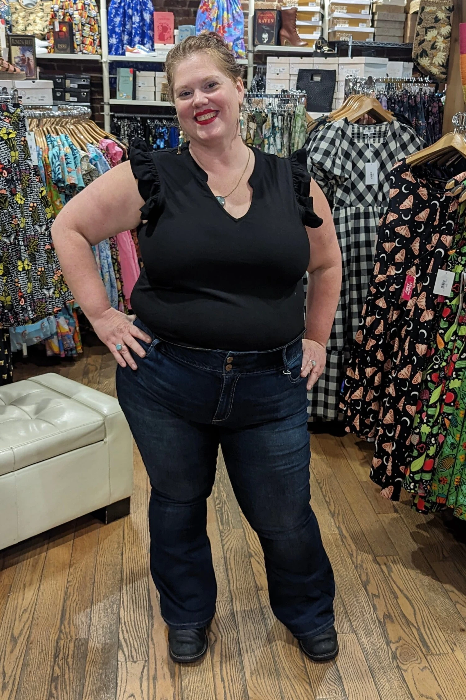 Petite 29" Shapewear Flare Leg Jeans by 1822 Denim Petite 29" Shapewear Flare Leg Jeans By 1822 Denim -MODERN MILLIE Shop EDF2C818 8A90 4DD0 B47C E74B457A6179 scaled