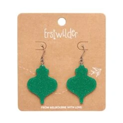Baubles Essential Earrings By Erstwilder In Multiple Colors -MODERN MILLIE Shop EEBP110WHS GREEN 02