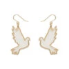 White Dove Drop Essential Earrings By Erstwilder