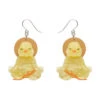 The Yoga Chick Drop Earrings By Erstwilder -MODERN MILLIE Shop EGCY101TheYogaChickDropEarrings 1