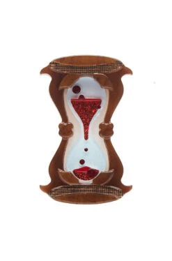 Hourglass Brooch By Erstwilder