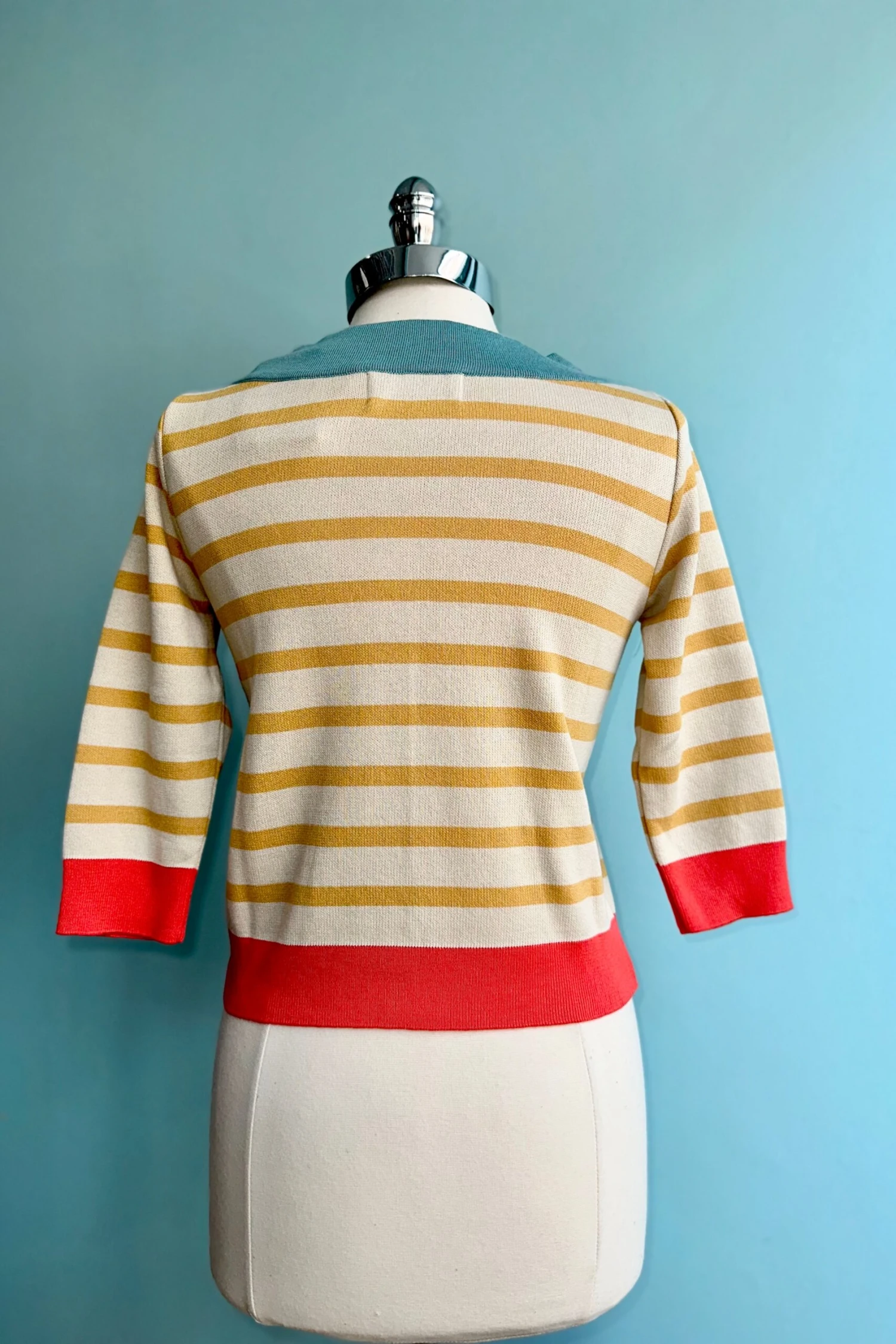 Amelie Gold Stripe Sweater by Palava Amelie Gold Stripe Sweater By Palava -MODERN MILLIE Shop F18E865F 018D 4B00 BD65 05A22AD1D1B6 scaled