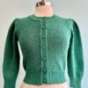 Kelly Green Puff Sleeve Cropped Cardigan 2 Kelly Green Puff Sleeve Cropped Cardigan -MODERN MILLIE Shop F3838547 353A 429F 8FBF 7EBF231DCB6C