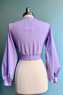 Lavender Grace Full Sleeve Sweet Sweater By Heart Of Haute -MODERN MILLIE Shop F4E83F76 E28D 4455 B67F 4D9341D2A368
