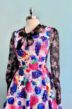 Watercolor Berries Heidi Dress By Miss Lulo -MODERN MILLIE Shop F723173D 590C 43BD B17F 0DAA5AA334B7