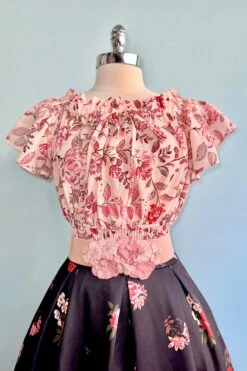 Red Roses Carolyn Skirt By Dolly & Dotty -MODERN MILLIE Shop F8F0CD21 6B16 44FE AC13 5942B191CC26