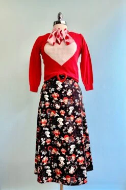 Midi Skirt In Valentines Kitties And Puppies By Voodoo Vixen -MODERN MILLIE Shop F9B621F2 5CBF 4F8D A413 D3D7ABE54CC3