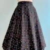 Black Multi Polka-Dot Full Skirt By Tulip B. -MODERN MILLIE Shop FA309E05 6A84 4A15 B043 442C02A694F3