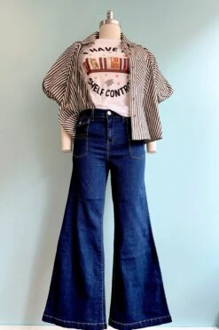 32” Relaxed Flare Jeans With Patch Pockets By 1822 Denim -MODERN MILLIE Shop FC1C0A79 09ED 4111 A90C AED2D39E5ACD