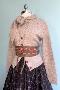 Final Sale Posey Tie Cardigan In Biscuit By Banned 7 Final Sale Posey Tie Cardigan In Biscuit By Banned -MODERN MILLIE Shop FCD067B8 E57B 4105 8992 89A684B2EEA0