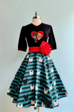 Puppy Love Sweater In Black By Voodoo Vixen -MODERN MILLIE Shop FD559963 F1B1 4227 BC3C 578EC95FE0FD