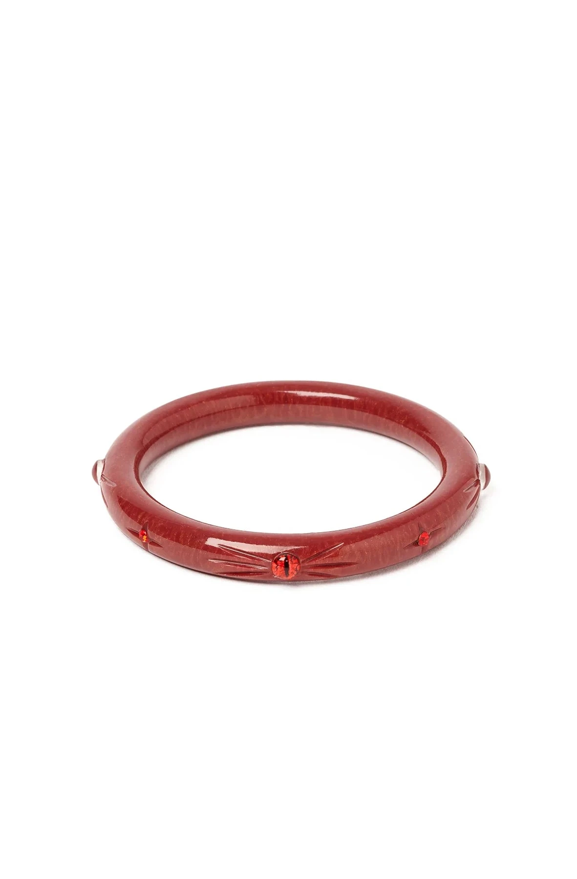 Narrow Mesmerized Bangle by Splendette Narrow Mesmerized Bangle By Splendette -MODERN MILLIE Shop FIRENARROWcopy