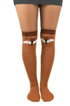 Fox Over The Knee Socks By Foot Traffic