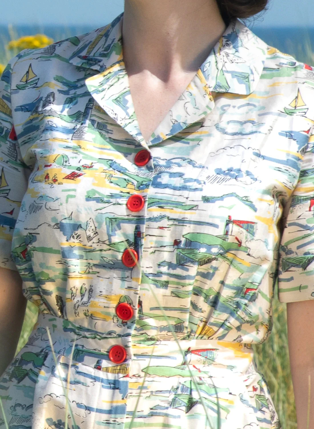 Ivory Lighthouse Francesca Long Jumpsuit by Palava Ivory Lighthouse Francesca Long Jumpsuit By Palava -MODERN MILLIE Shop Francesca lighthouse website 2