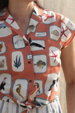 Red Coastal Memories Peggy Top By Palava -MODERN MILLIE Shop FullSizeRender 208a2f5c b9d3 45f0 872f 551ee0050fde