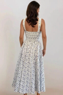 Blue Floral Bryson Midi Dress By Timeless London 12 Blue Floral Bryson Midi Dress By Timeless London -MODERN MILLIE Shop FullSizeRender b68e0974 3429 40a0 8005 87667fcde160