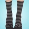 Black Cat Women's Slipper Socks By Foot Traffic