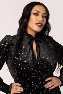 Vela Velvet Mini Dress By Hell Bunny 15 Vela Velvet Mini Dress By Hell Bunny -MODERN MILLIE Shop H40419 VELA DRESS BLK 001 Large 152b59e3 1559 4c58 be67 16885e9af0f8