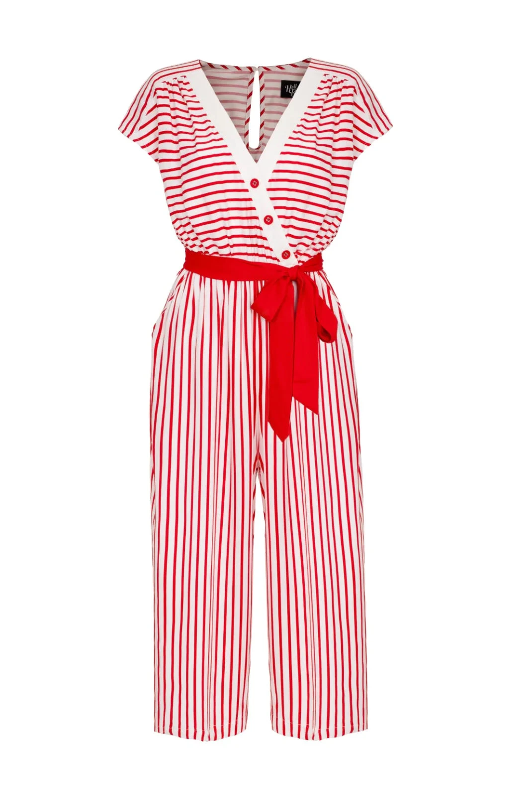 Ahoy Red Striped Jumpsuit by Hell Bunny Ahoy Red Striped Jumpsuit By Hell Bunny -MODERN MILLIE Shop H50331 AHOY JUMPSUIT RED 010 Large 6bb0f7f7 37a0 45c0 9fc7 67164d65cb64