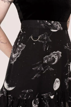Over The Moon Skirt By Hell Bunny -MODERN MILLIE Shop H50354 OVER THE MOON SKIRT BLK 003 Large 8d13023e 37f7 42fc 95a2 17411a868234