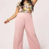 Pink Wide Leg Giselle Pants By Hell Bunny -MODERN MILLIE Shop H50381P GISELLE TROUSERS PNK 001 Large 541e4a2b 17eb 4797 8f67 ebc486a6d0e1