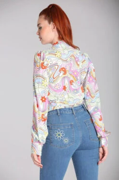 Happy Daze Blouse By Hell Bunny 10 Happy Daze Blouse By Hell Bunny -MODERN MILLIE Shop H60303 happy daze blouse mlt 34 Large 65ebd6e6 e678 4e8c 91c7 2a168efc3b57