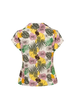 Benita Tropical Print Button Down Top By Hell Bunny 14 Benita Tropical Print Button Down Top By Hell Bunny -MODERN MILLIE Shop H60360 BENITA BLOUSE 011 Large 569c4d51 9b28 4655 92b2 d73cb0b2d025