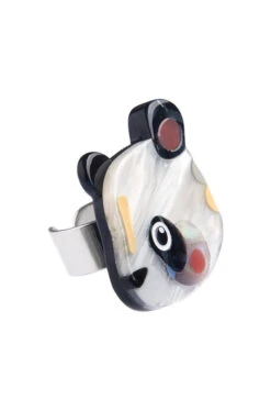 The Patient Panda Statement Ring By Erstwilder