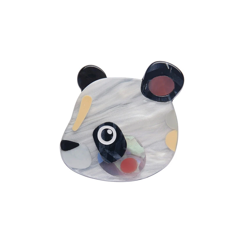 The Patient Panda Statement Ring by Erstwilder The Patient Panda Statement Ring By Erstwilder -MODERN MILLIE Shop HL 004AK1RG01ThePatientPandaRing 3