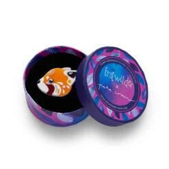 The Rakish Red Panda Statement Ring By Erstwilder -MODERN MILLIE Shop HL 006AK1RG02TheRakishRedPandaRing 4