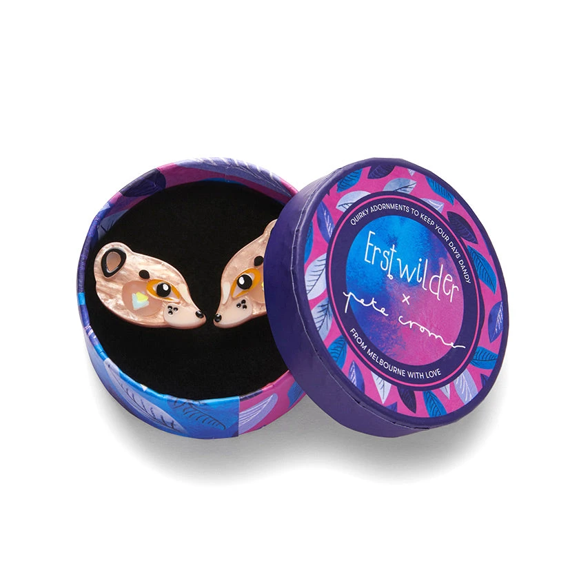 The Masterful Meercat Earrings by Erstwilder The Masterful Meercat Earrings By Erstwilder -MODERN MILLIE Shop HL 010AK1EG02TheMasterfulMeerkatEarrings 3