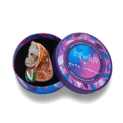 The Orderly Orangutan Brooch By Erstwilder -MODERN MILLIE Shop HL 027AK1BH12TheOrderlyOrangutanBrooch 3