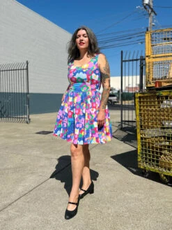 Mini Misty Dress In Summer Daze By Nooworks 7 Mini Misty Dress In Summer Daze By Nooworks -MODERN MILLIE Shop IMG 0686