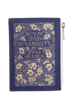 Sense And Sensibility Coin Purse Wallet By Well Read Co.