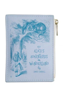 Alice In Wonderland Original Purple Coin Purse Wallet By Well Read Co.