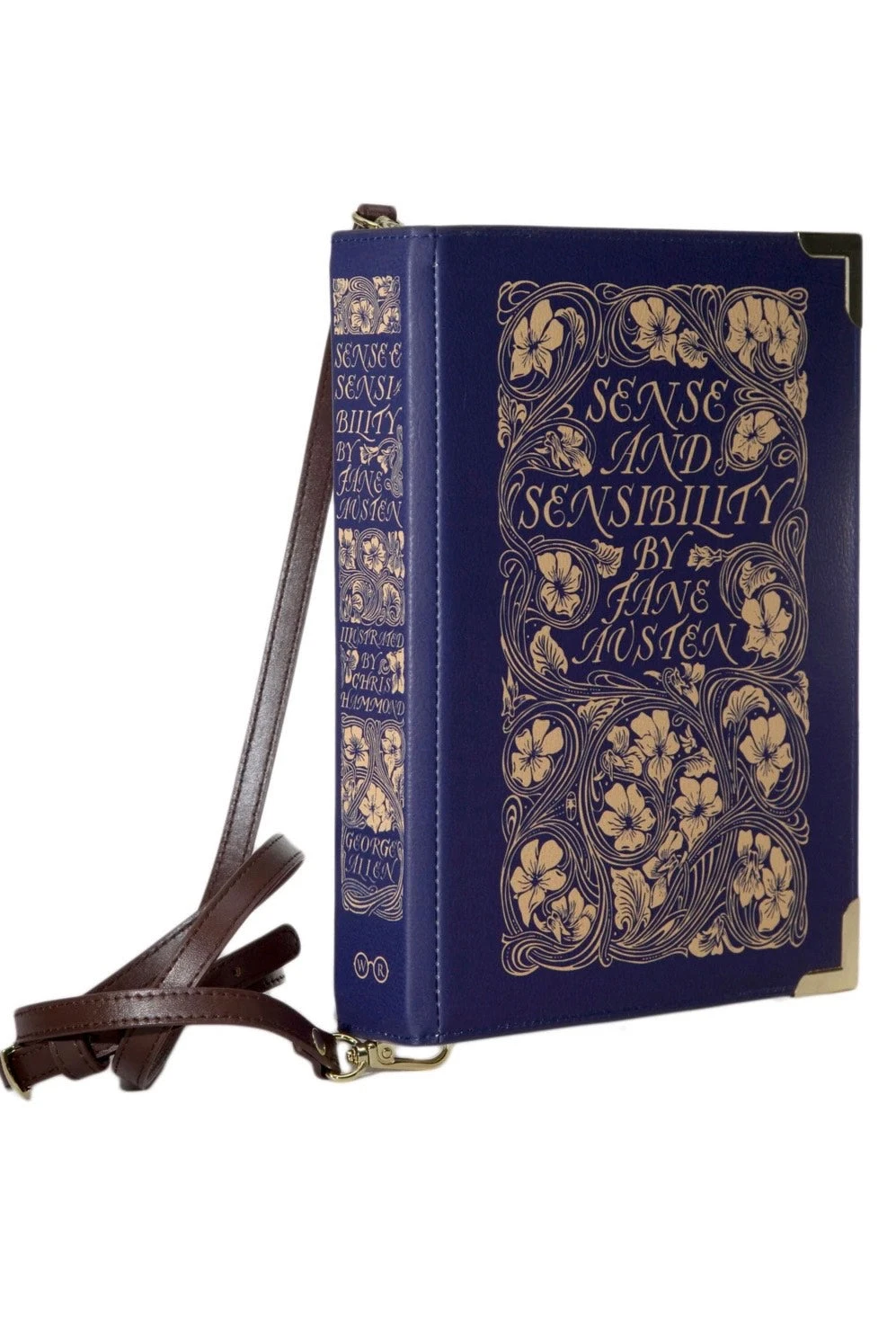 Sense and Sensibility Book Crossbody Bag by Well Read Co. Sense And Sensibility Book Crossbody Bag By Well Read Co. -MODERN MILLIE Shop IMG 1265
