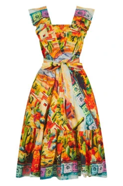 Village Sunrise Frill Front Dress By Love Your Look London 11 Village Sunrise Frill Front Dress By Love Your Look London -MODERN MILLIE Shop LUL0008 Copy