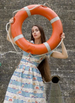 Ships Ahoy Louise Dress By Palava 6 Ships Ahoy Louise Dress By Palava -MODERN MILLIE Shop Louise ShipsAhoy website 3