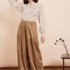 Mabel Wide Leg Pants In Toasted Marshmallow By Emily And Fin -MODERN MILLIE Shop Mabel Trouser Toasted Marshmallow Emily and Fin S 5998c197 0685 4a4d a4d1 8a4621e082d6 1