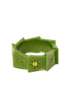 Wide Enchanted Bangle By Splendette