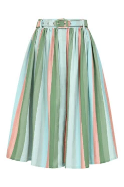 Mila Lollipop Stripes Skirt By Banned 9 Mila Lollipop Stripes Skirt By Banned -MODERN MILLIE Shop SK25711 Multi 1