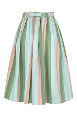 Mila Lollipop Stripes Skirt By Banned 11 Mila Lollipop Stripes Skirt By Banned -MODERN MILLIE Shop SK25711 Multi 3