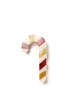 Candy Cane Brooch By Splendette