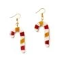 Candy Cane Earrings By Splendette 2 Candy Cane Earrings By Splendette -MODERN MILLIE Shop SplendetteCandyCaneJewelleryCandyCaneEarrings