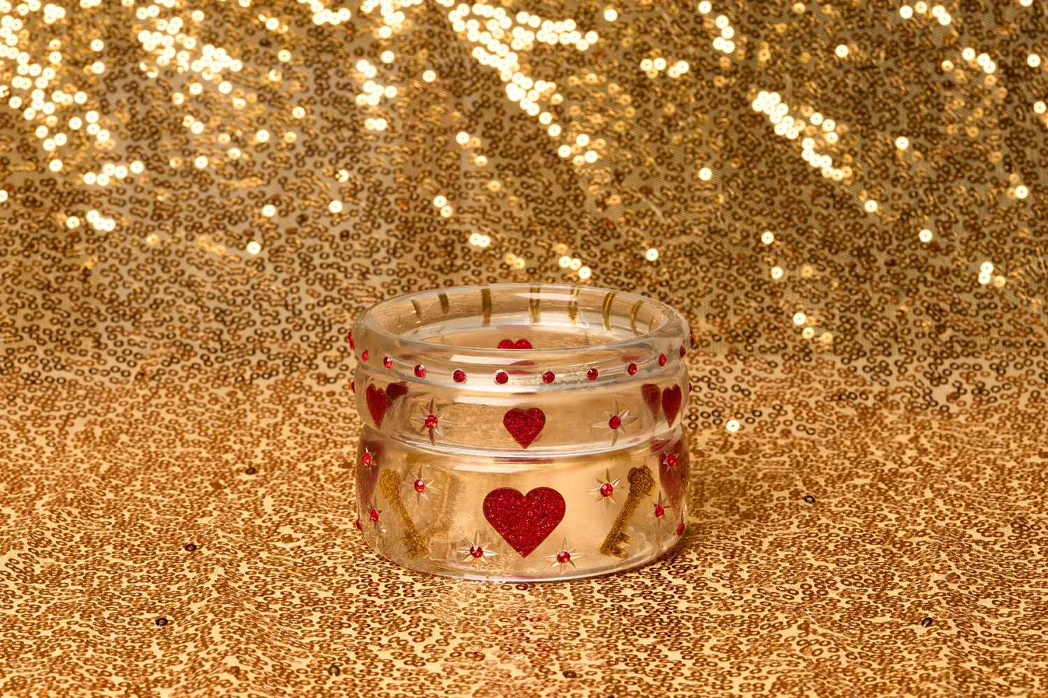 Clear Key to My Heart Narrow Bangle Bracelet by Splendette Clear Key To My Heart Narrow Bangle Bracelet By Splendette -MODERN MILLIE Shop SplendetteHeartjewelleryValentinesClearBangleStackonGold a4b9c59b 2566 40ce 9c33 2ca50ed3a402