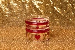 Clear Key To My Heart Narrow Bangle Bracelet By Splendette 4 Clear Key To My Heart Narrow Bangle Bracelet By Splendette -MODERN MILLIE Shop SplendetteHeartjewelleryValentinesClearBangleStackonGoldwithRedGlitter ffc79faf 61b0 4d7d 81e7 6fbfdc3db2eb