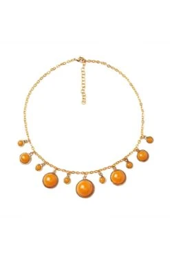 Fiery Necklace By Splendette