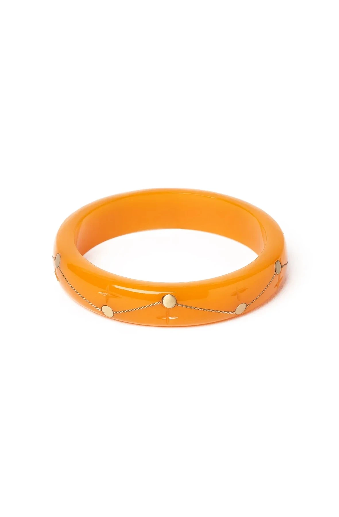 Midi Fiery Wire Bangle Bracelet by Splendette Midi Fiery Wire Bangle Bracelet By Splendette -MODERN MILLIE Shop Splendette 1960s jewellery Midi Fiery Wire Bangle