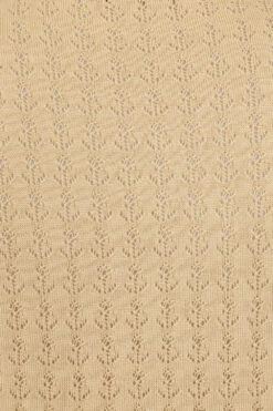 Tan Anchor Pointelle Knit Sleeveless Tina Sweater By Banned -MODERN MILLIE Shop TP10703 Brown 4